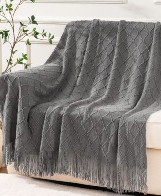 Texture Triple Zig-Zag Lightweight Throw, 50" x 60"