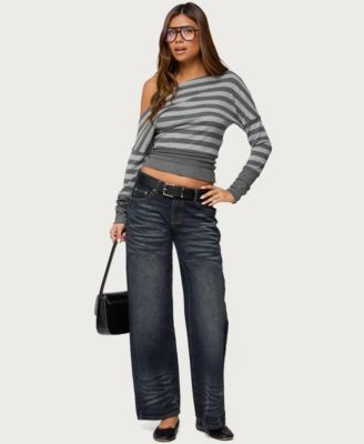 Women's Marniee Striped Off Shoulder Top