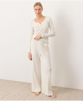 Women's Dream Rib Slim Henley made with organic cotton Top