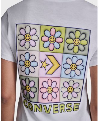 Women's Flower Grid T-Shirt