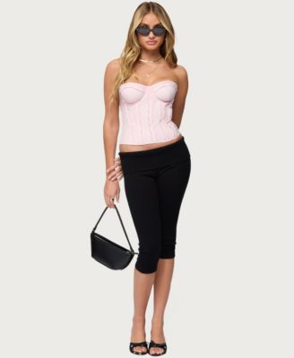 Women's Naliah Raw Edge Strapless Corset