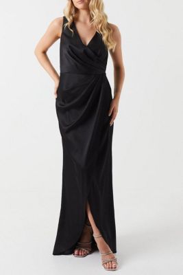 princess polly baby blue dress Black Bridesmaid Dresses - Classic & Chic main image 1
