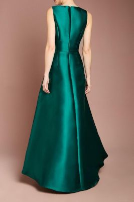 Women's Plunge Waterfall Maxi Dress