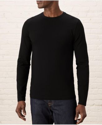 Men's Luxe Signature Slim Long Sleeve Tee Made With Organic Cotton