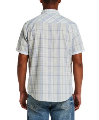 Men's Short-Sleeve Plaid Shirt