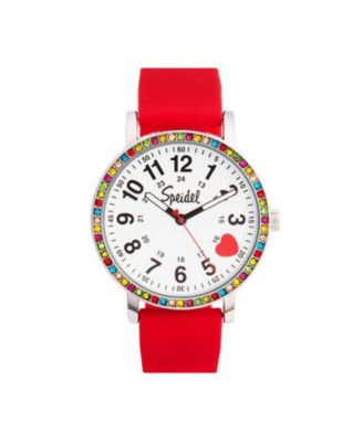 Brilliance Line Watch with Multi Color Crystalized Case
