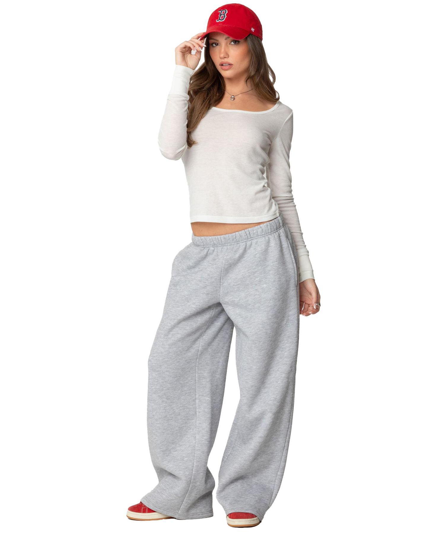 Women's Boys Cry Wide Leg Sweatpants
