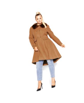 Plus Size Women's Grandiose Coat