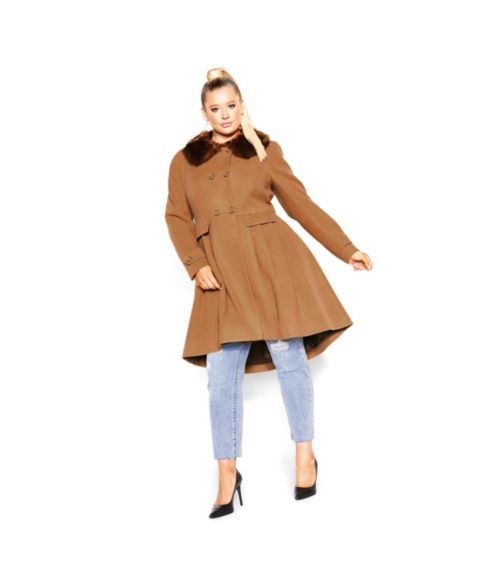 Женские куртки CITY CHIC Plus Size Women's Grandiose Coat
