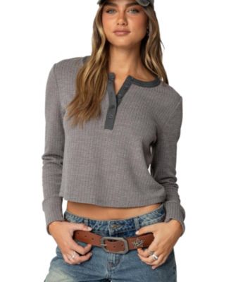 Women's Ruth Henley Waffle Top
