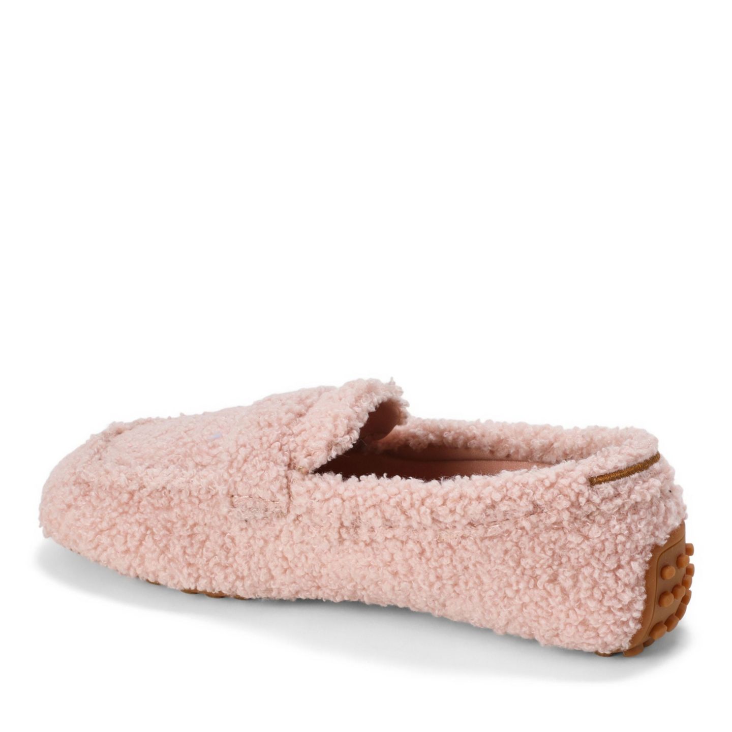 Женские туфли Dearfoams Hazel Teddy Loafer, цвет: Бледный розовато-лиловый — фото 7