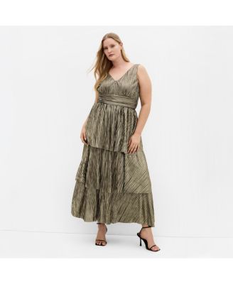 Women's Plus Size Glamour Tier Dress