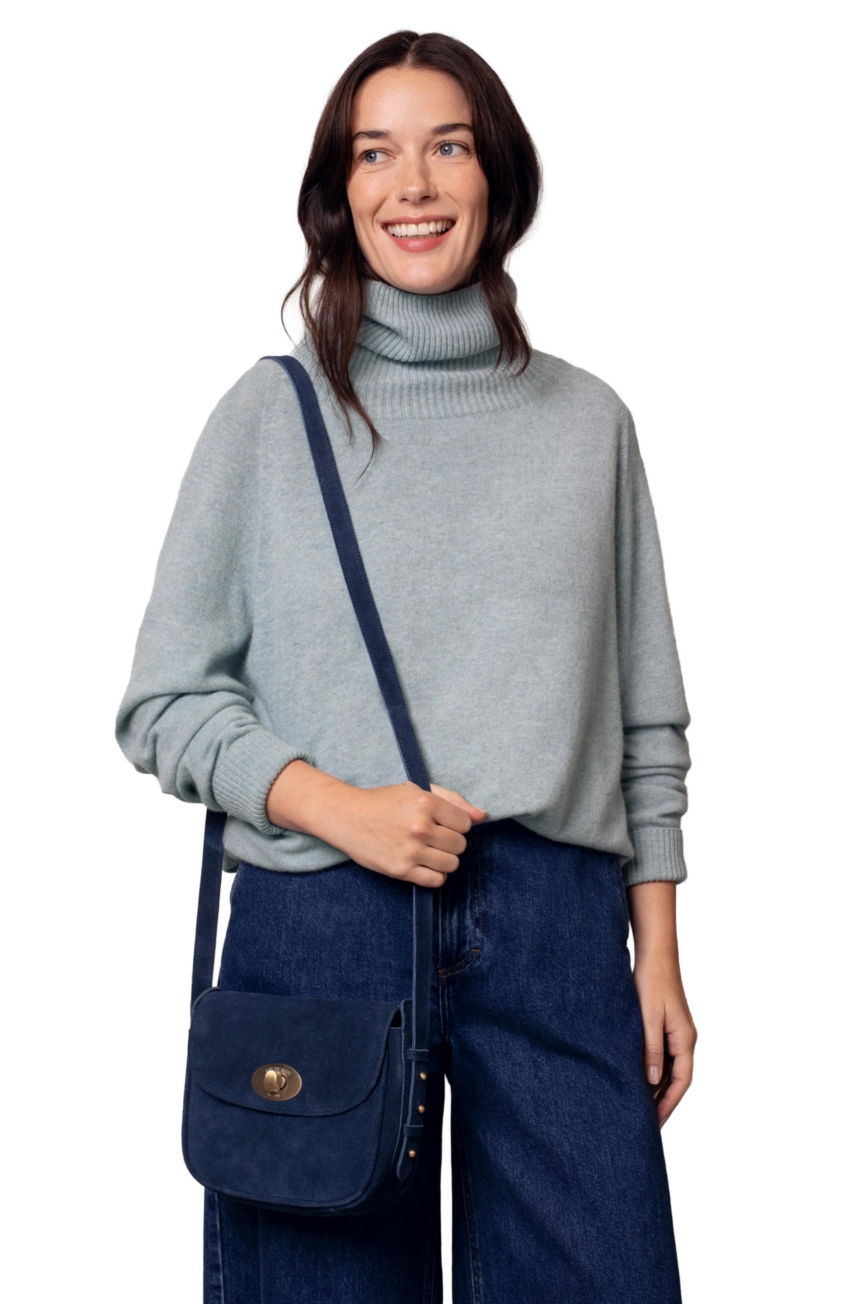 Celtic & Co. Women's Geelong Slouch Turtle Neck Sweater