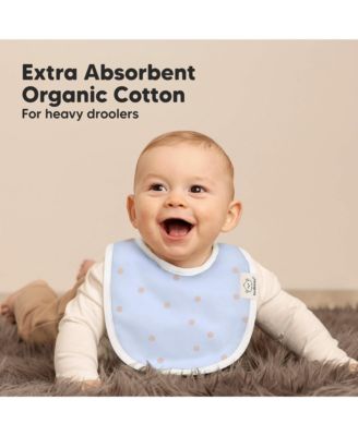 8pk Baby Bibs for Boy, Baby Drool Bib for Baby Boys and Girls, Infant Teething Bibs