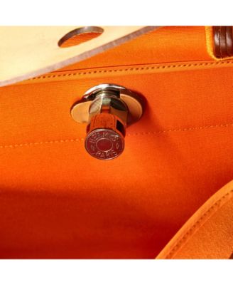 39 Herbag Zip Leather and Toile