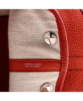 30 Garden Party Tote Leather