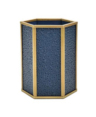 Handcrafted Glass Organizer, Decorative Storage Container for Makeup, Jewelry, Desk, or Bathroom Stylish