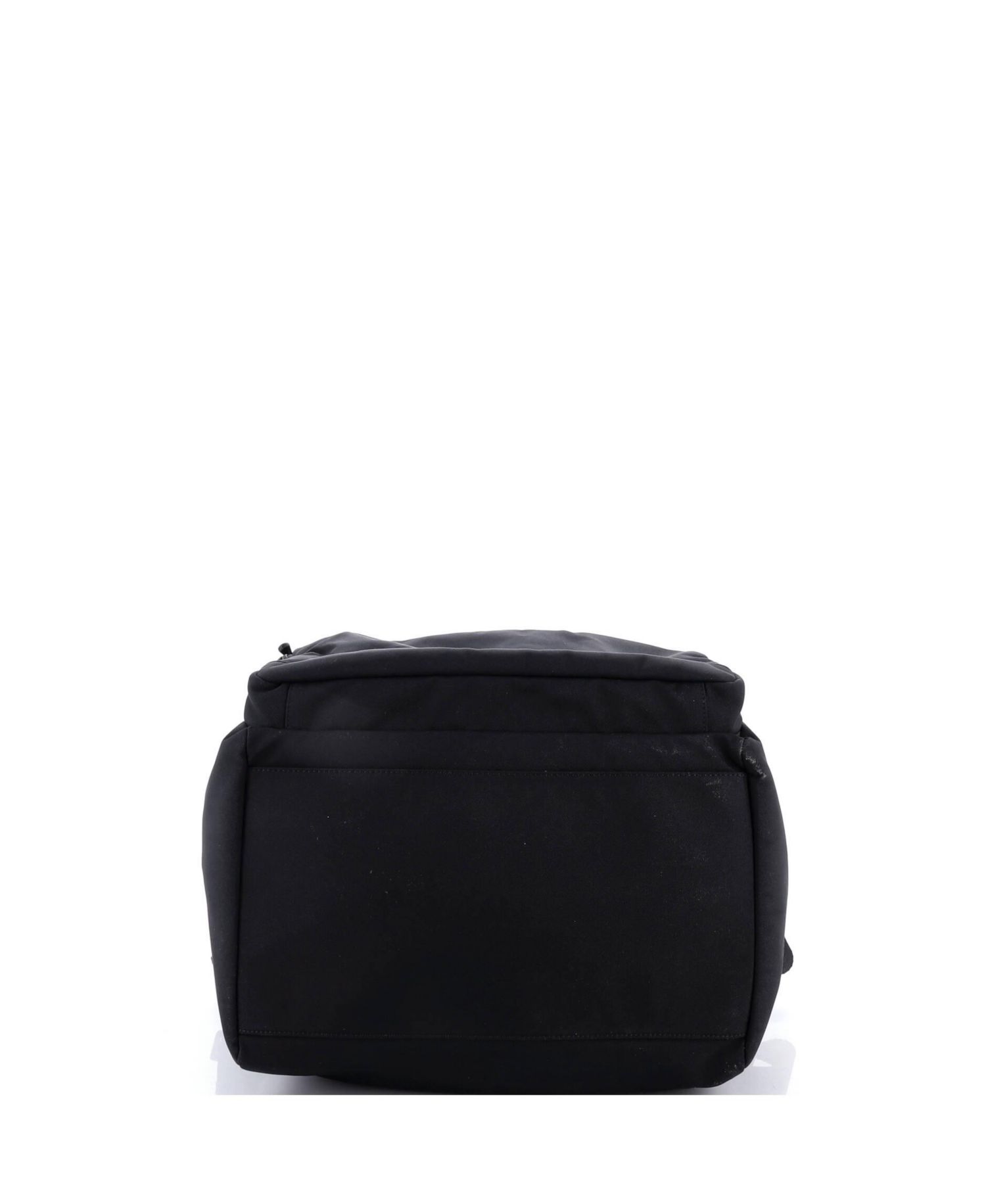 Logo Print Convertible Square Duffle Bag Nylon