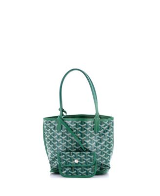 Mini Anjou Reversible Tote Coated Canvas