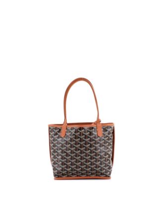 Mini Anjou Reversible Tote Coated Canvas