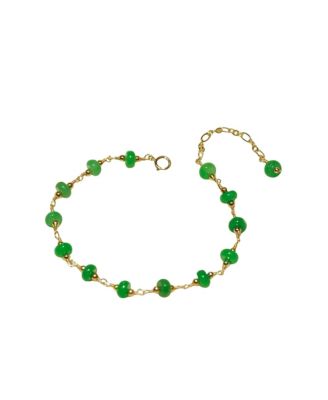 Jillian — Jade Beaded Bracelet