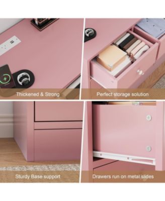 12 Drawer 61in Modern Dresser with Charging Station, Large TV Stand Storage Organizer for Bedroom Nursery Living Room