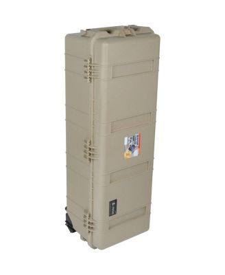 1740 Transport Long Case with Foam, 9.57" Bottom Depth