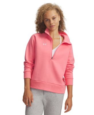 Women's Rival Fleece Mock-Neck Half-Zip Sweatshirt