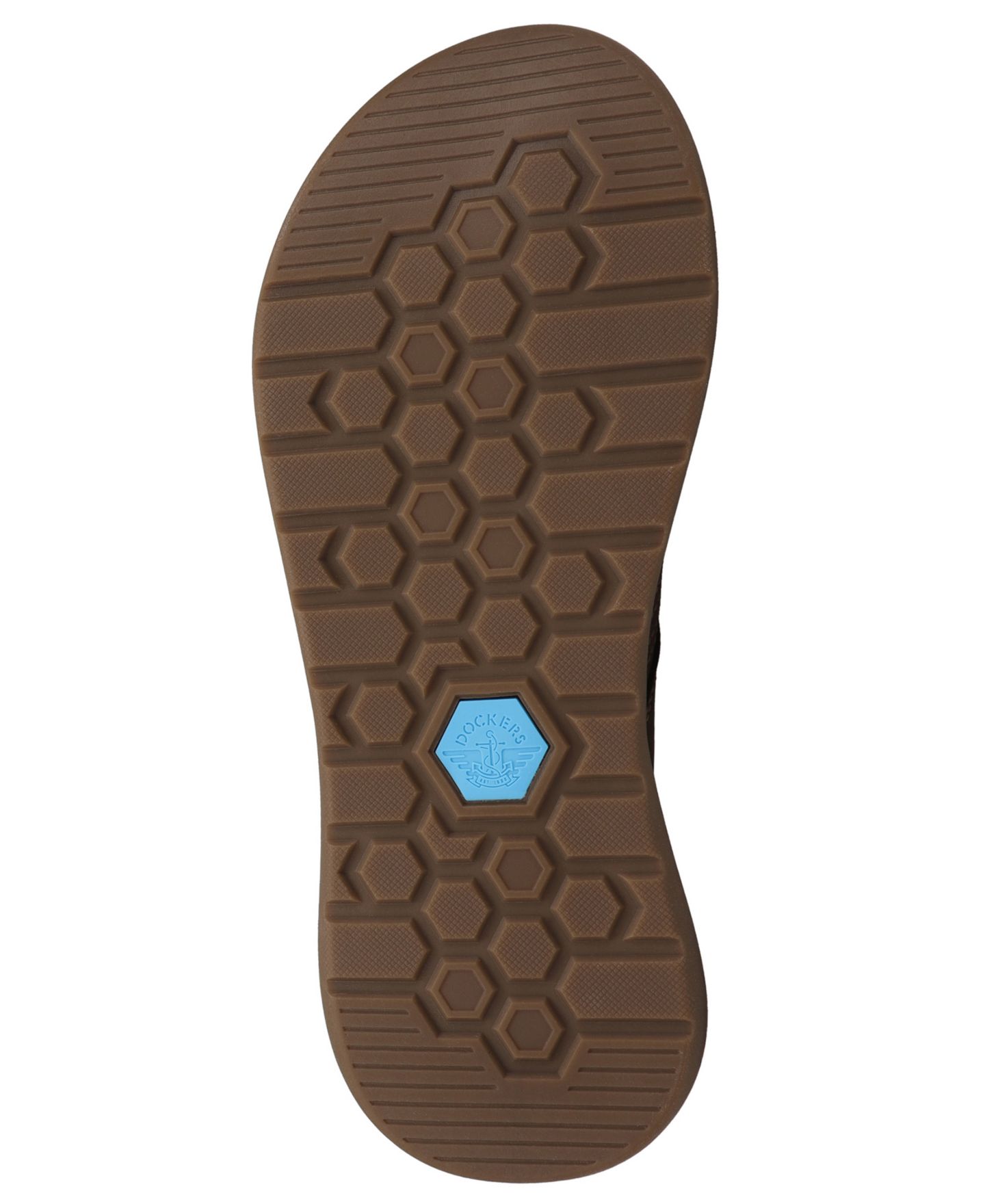 Мужские сандалии Dockers Cliff Casual Thong Flip-Flop, цвет: Тёмный коричневый — фото 5
