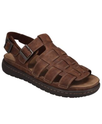 Men's Sorrento Tumbled Sling Back Buckled Sandals