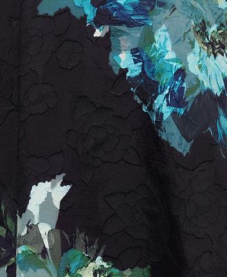 Plus Size One-Shoulder Ball Gown Dress