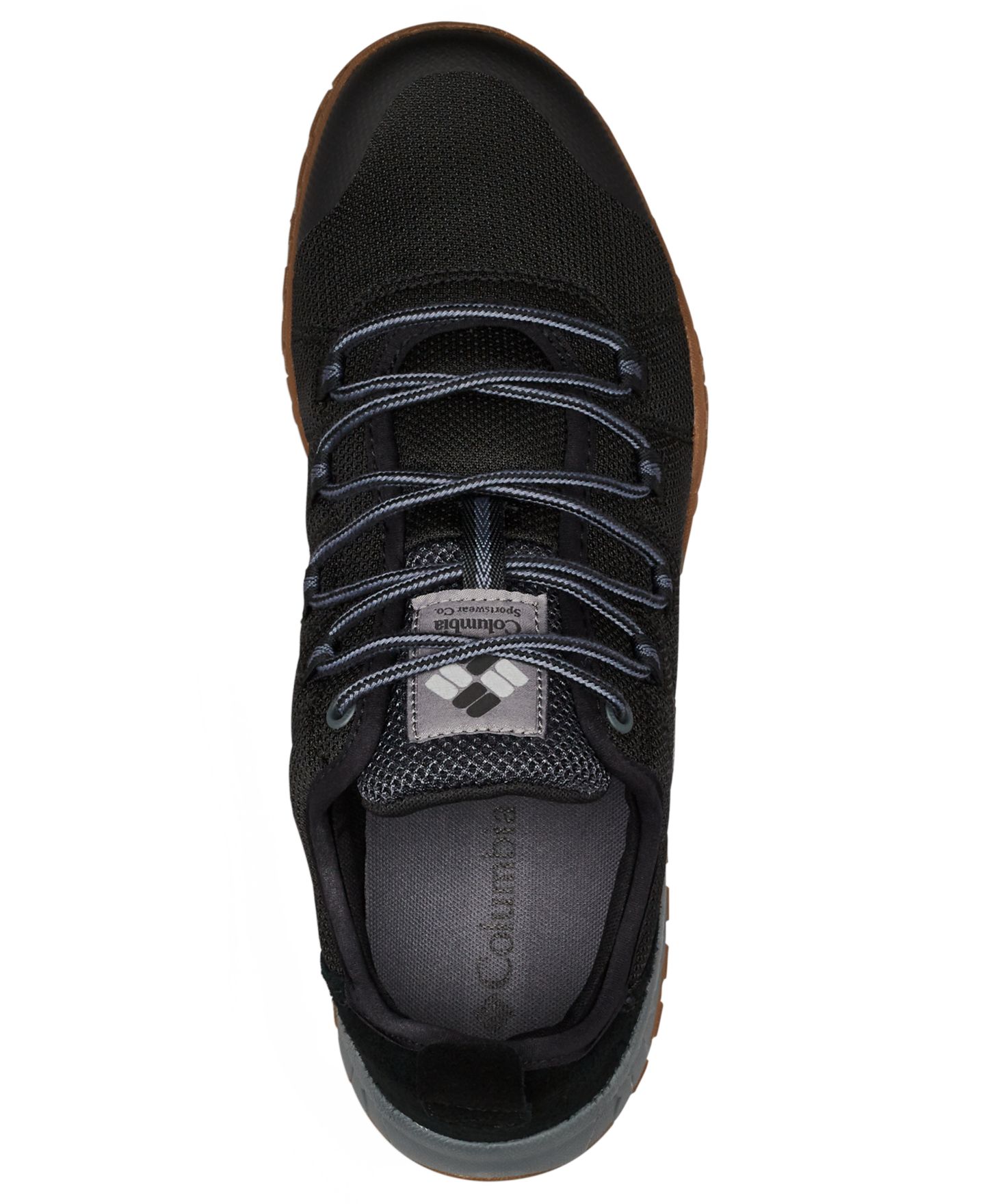 Мужские кроссовки Columbia Fairbanks Low Lace-Up, цвет: Чёрный / Графитовый — фото 4