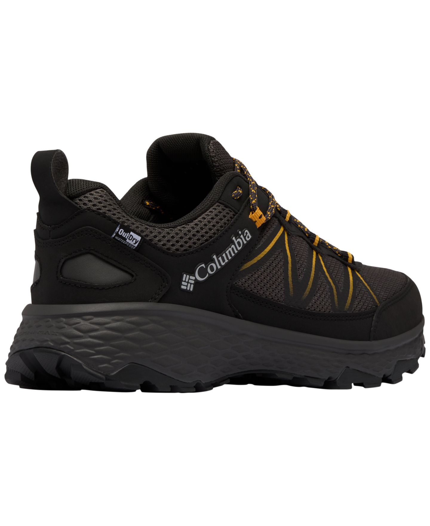 Обувь Columbia Men's Peakfreak Rush Outdry Multi-Sport Shoes, цвет: Чёрный / Медовый — фото 10