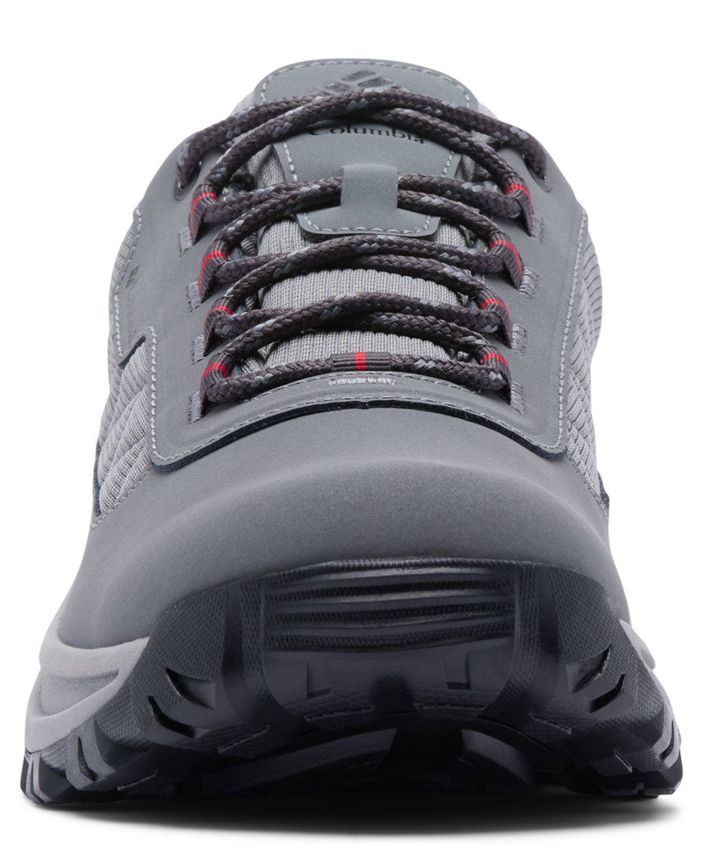 Мужские кроссовки Columbia Transverse Hike Low Lace-Up, цвет: Серый стальной / Красный — фото 7