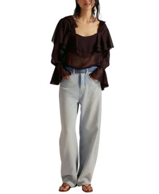 Women's Truro Baggy Puddle High Rise Jeans