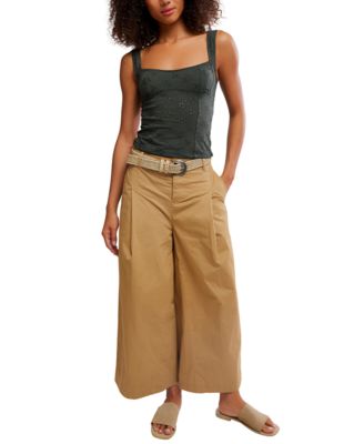 Women's Full Bloom Eyelet Tank Top