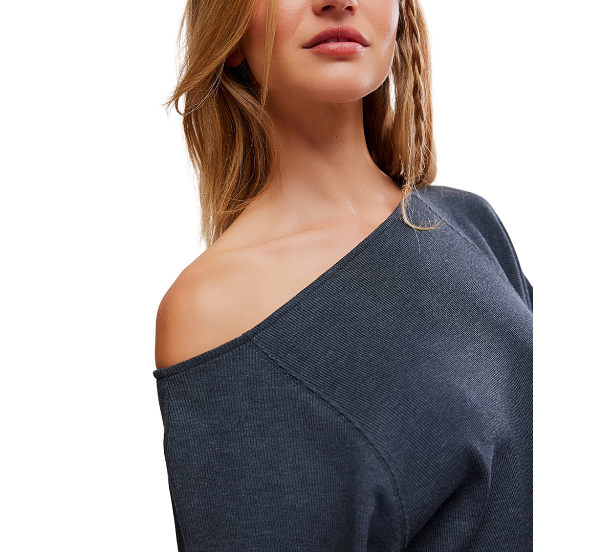 Free People Women's Lucy Off-The-Shoulder T-Shirt