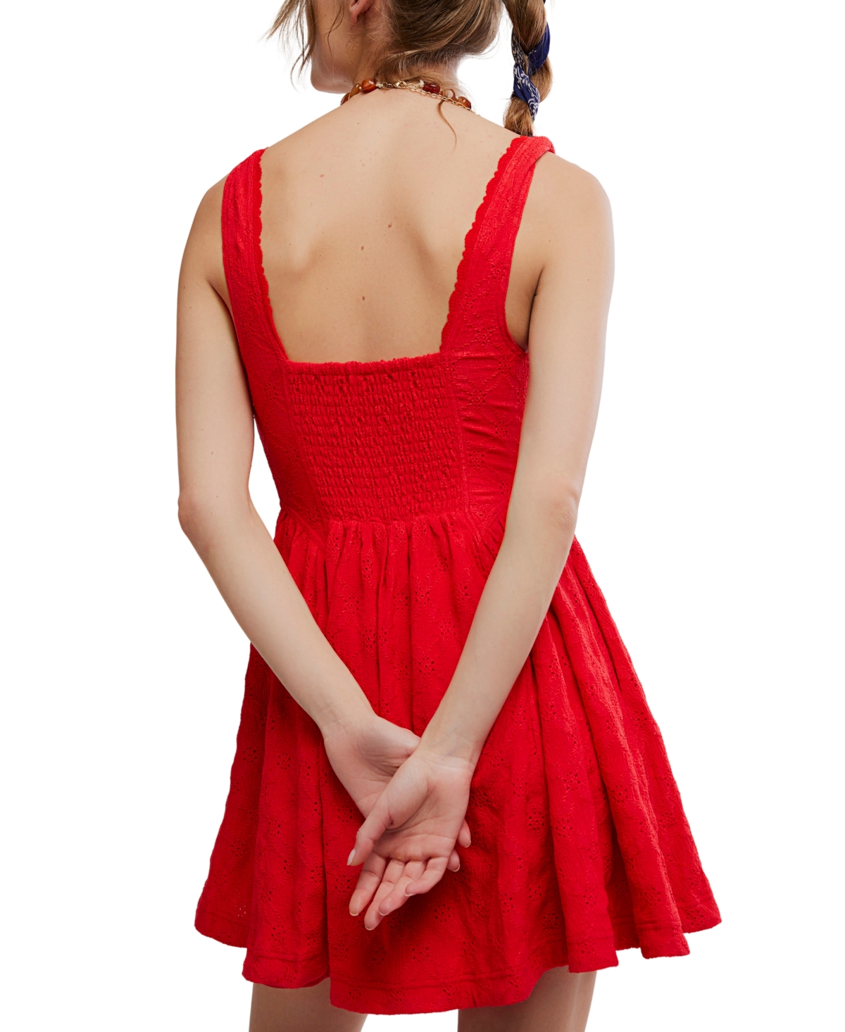 Free People Women's Cant Help It V-Neck Mini Dress