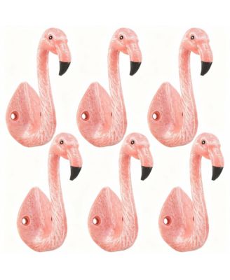 6 Hooks - Elegant Decor & More for Hanging Coats, Hats, Towels