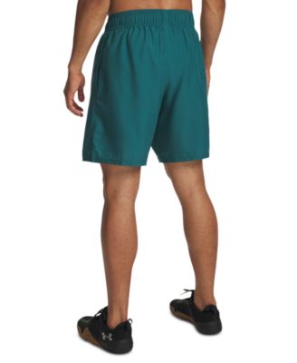 Men's Moisture-Wicking Logo-Print 8-1/4" Tech Shorts