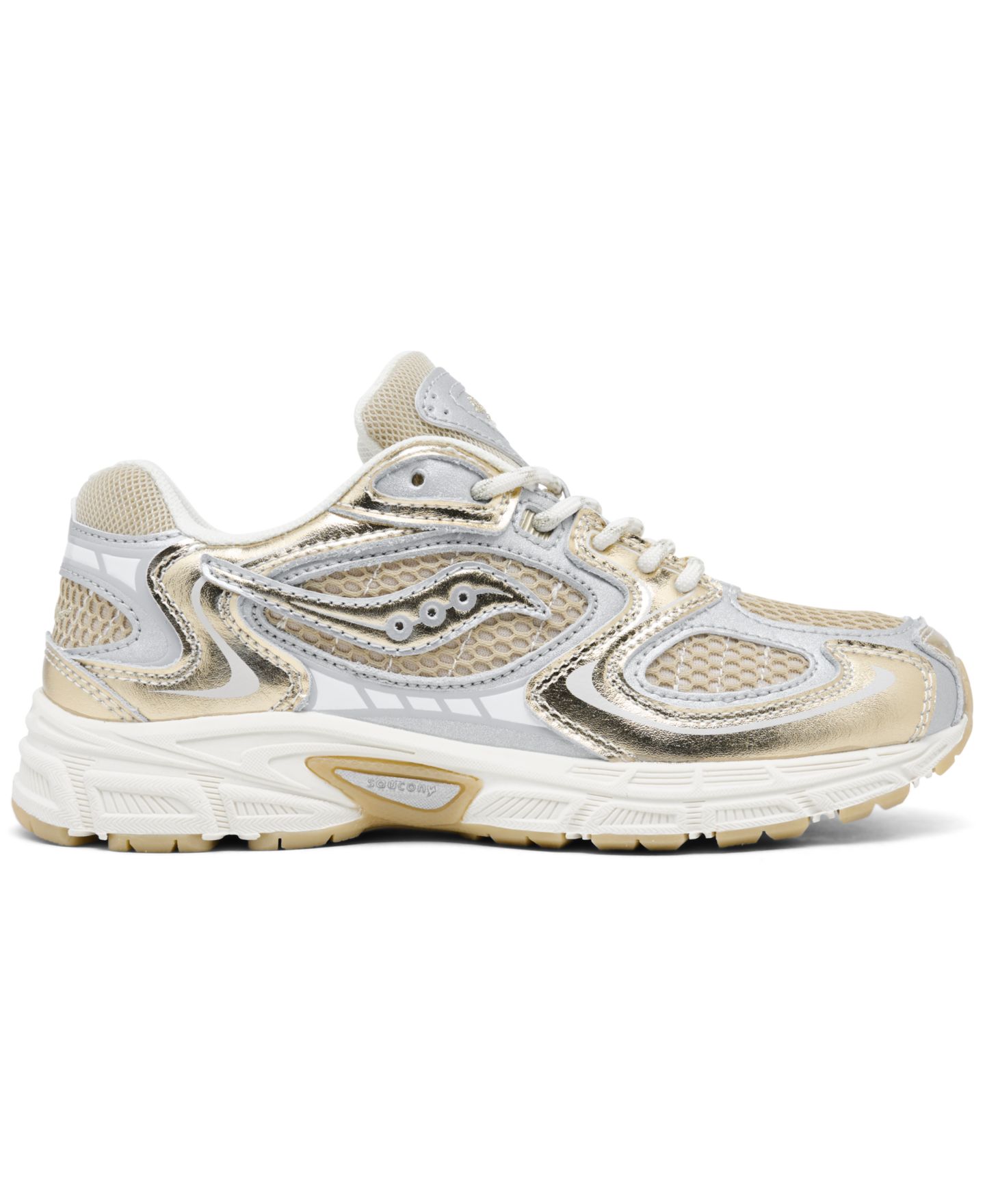 Детские кроссовки Saucony Grid Jazz 9 Casual, цвет: Золотой — фото 2