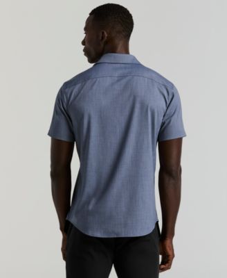 Men's Slim-Fit Short-Sleeve Shirt