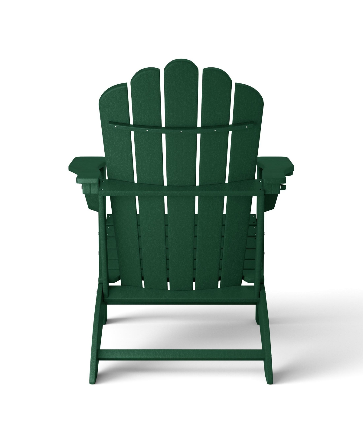 WestinTrends Outdoor Patio Hdpe Adirondack Chairs With Cup Holders (Set of