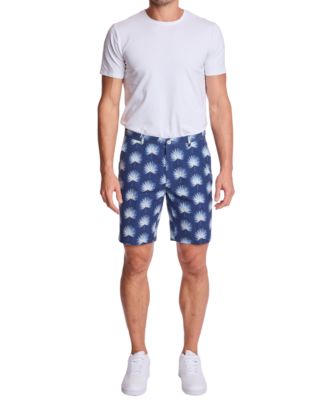 Men's Printed Slim-Fit Shorts