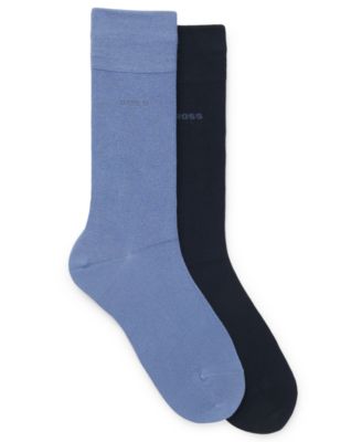 Men's Solid Socks, 2-Pack