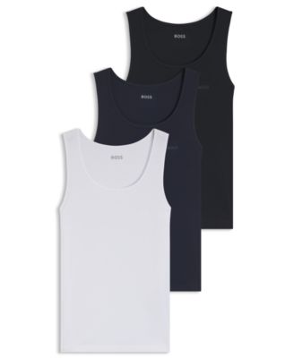 Men's Rib Vest, 3-Pack
