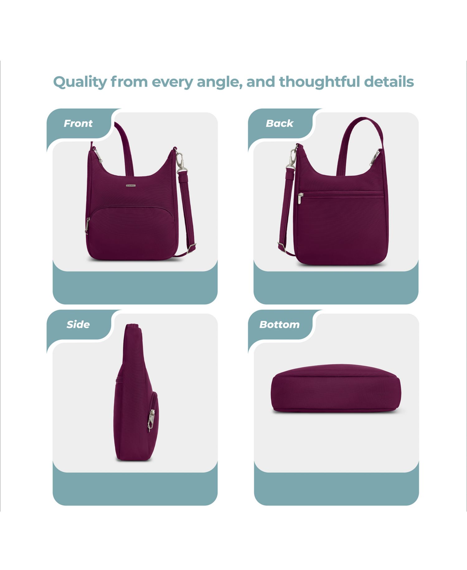 Anti-Theft Classic Essential Messenger Bag
