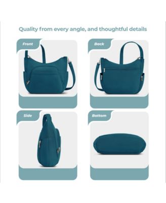 Anti-Theft Classic Crossbody Bucket Bag