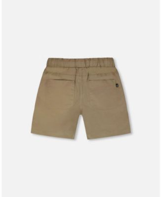 Baby Boys Parachute Shorts with Patch Pockets