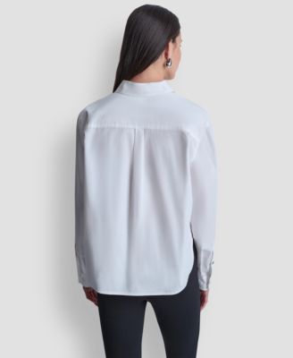 Women's 1989 Pins and Patches Button-Down Shirt